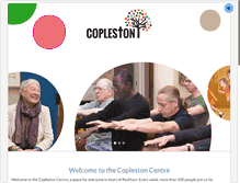 Tablet Screenshot of coplestoncentre.org.uk